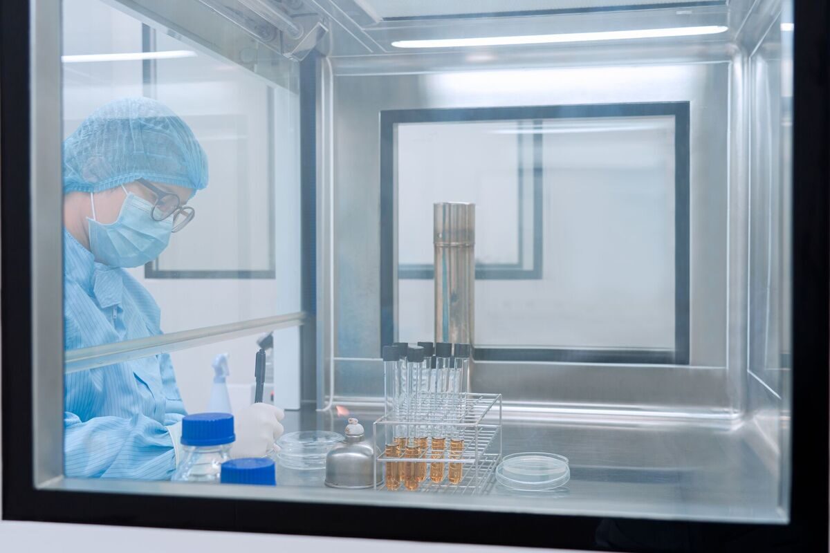 There is in the laboratory. There is in the laboratory